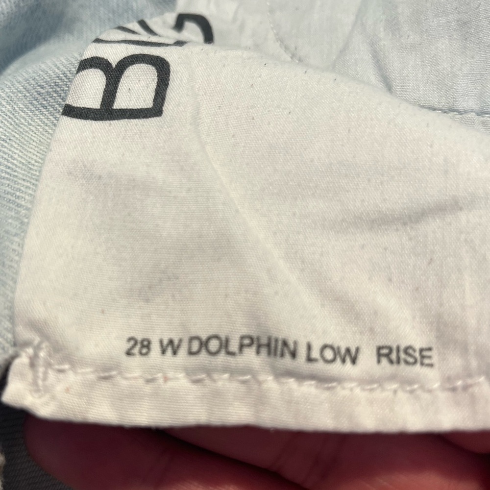 BDG Urban Outfitters Dolphin Low‎ Rise Micro Denim Shorts Sz. 28 - Picture 12 of 12